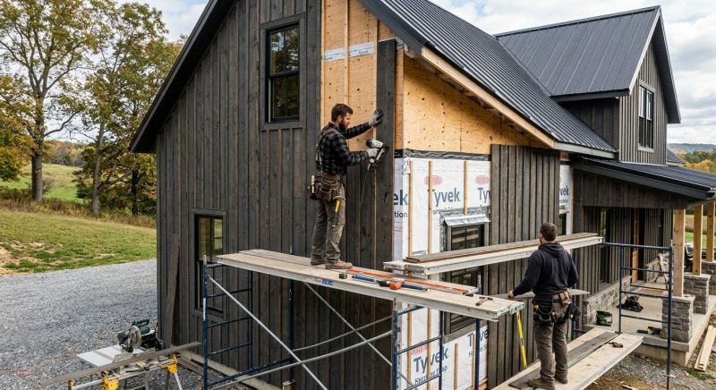 Barn Siding Installation in Essex Junction, VT