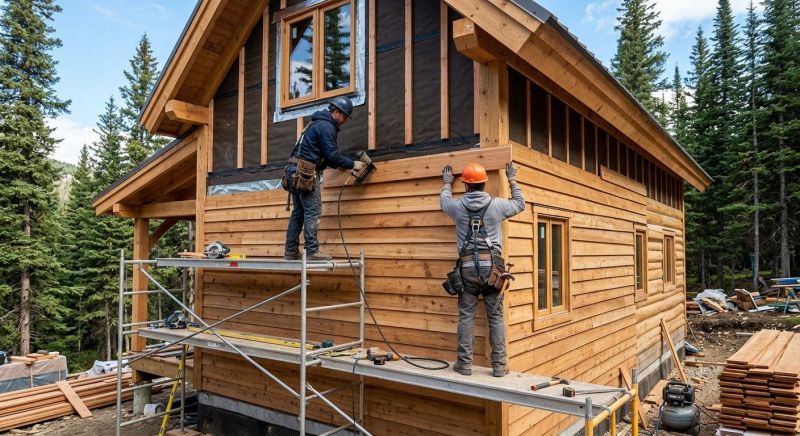 Barn Siding Installation in Jeffersonville, VT