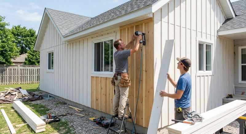 Barn Siding Installation in Jeffersonville, VT