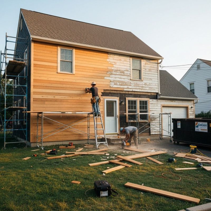 Barn Siding Replacement in Bristol, VT