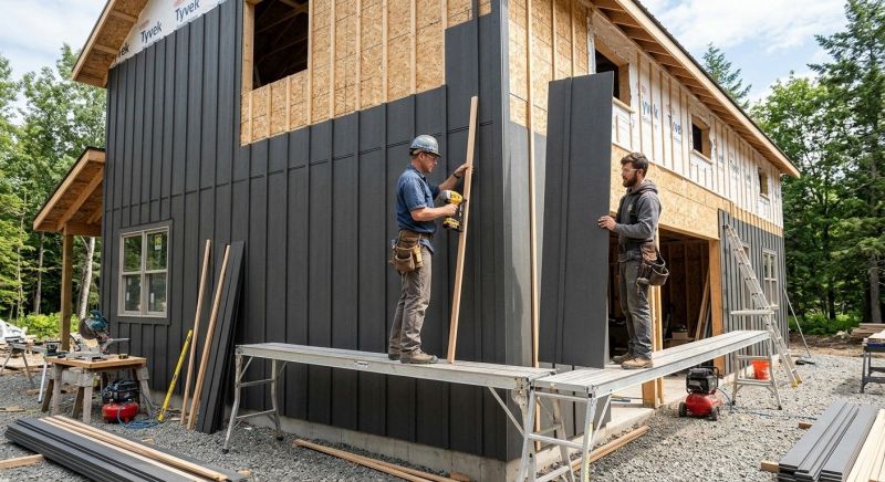 Batten Siding Installation in Essex Junction, VT