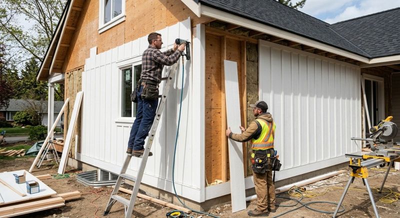 Board And Batten Installation in Cambridge, VT
