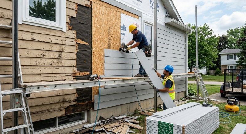 Board Siding Replacement in South Burlington, VT