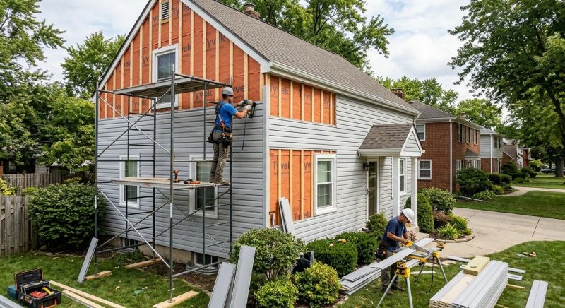 Building Siding Installation in South Burlington, VT