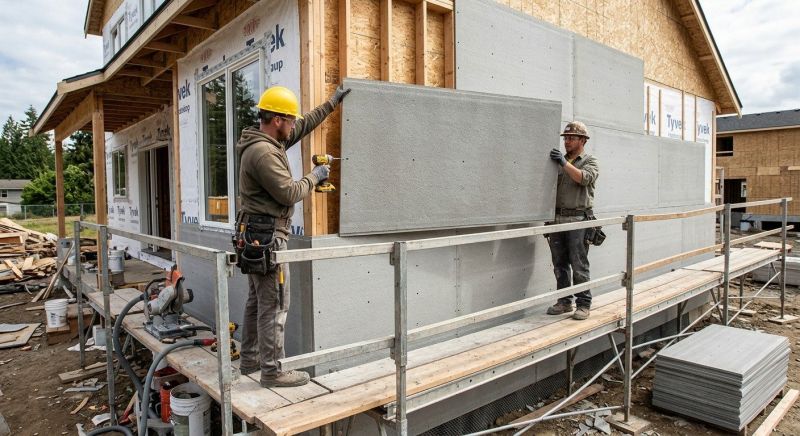 Cement Board Replacement in South Burlington, VT