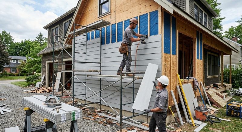 Cement Board Replacement in South Burlington, VT