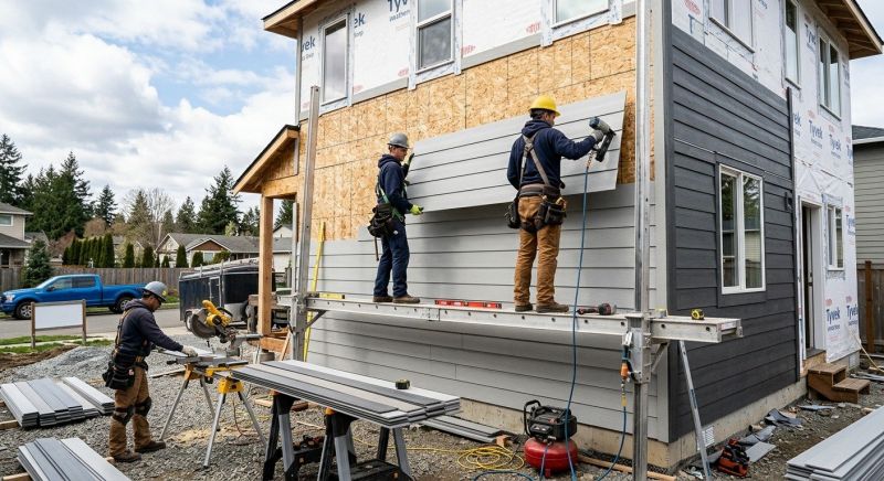 Cement Siding Installation in Colchester, VT