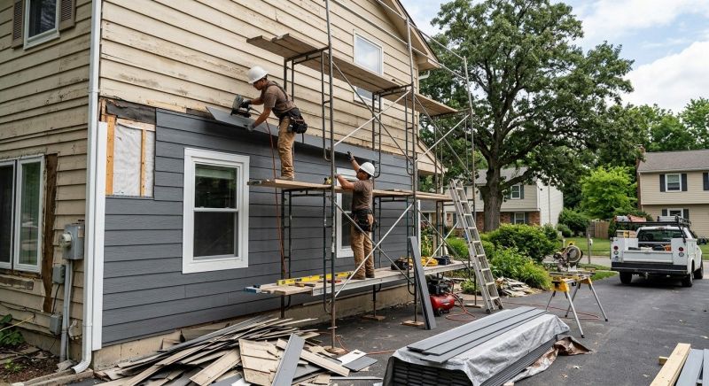 Cement Siding Replacement in Cambridge, VT