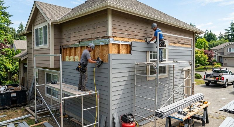 Cement Siding Replacement in Jeffersonville, VT