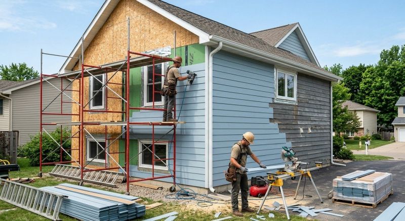 Cement Siding Replacement in Willsboro, NY