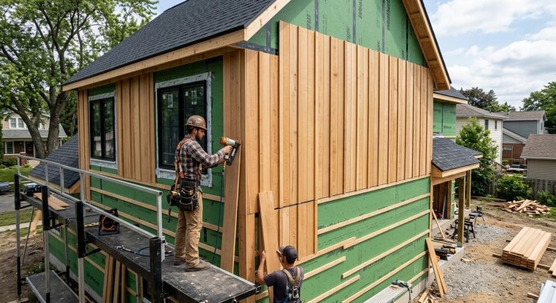 Clapboard Siding Installation in South Burlington, VT
