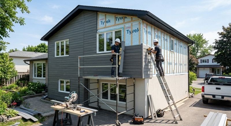 Engineered Siding Installation in South Burlington, VT