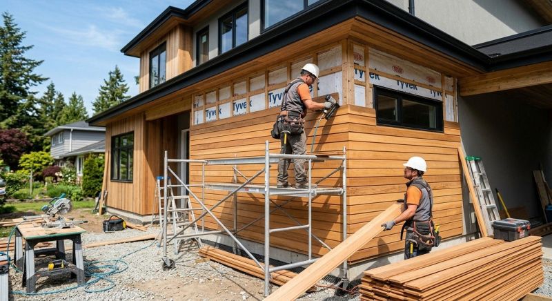 Faux Wood Siding Installation in Chittenden County, VT