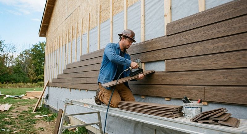 Faux Wood Siding Installation in South Burlington, VT