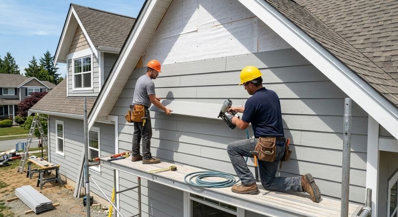 Fiber Cement Installation in Colchester, VT