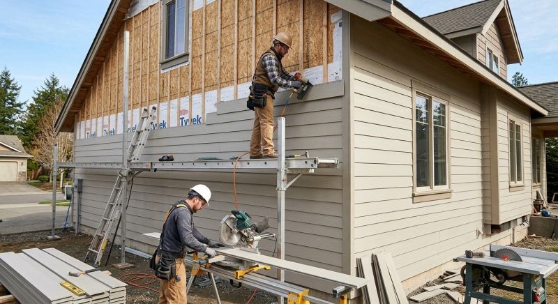 Fiber Cement Installation in Williston, VT