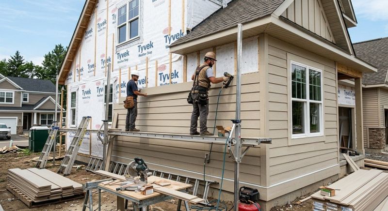 Fiber Siding Installation in Burlington, VT