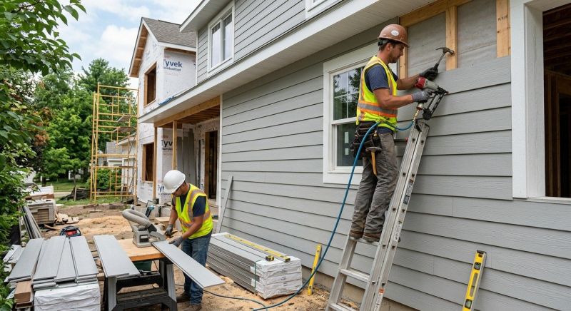 Fiber Siding Installation in Grand Isle, VT