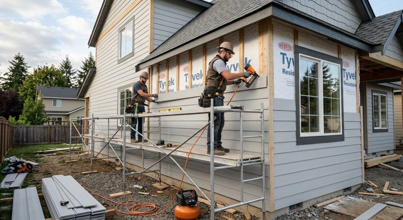 Fiber Siding Installation in Waterbury, VT