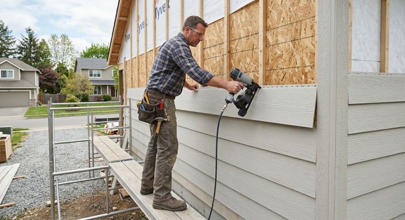 Fiberboard Siding Installation in South Burlington, VT