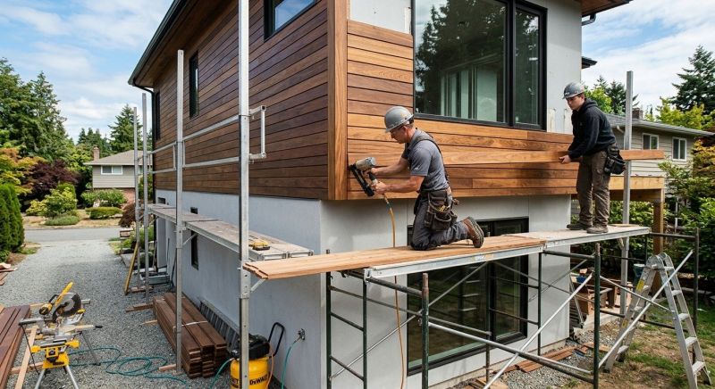 Hardwood Siding Installation in Grand Isle, VT
