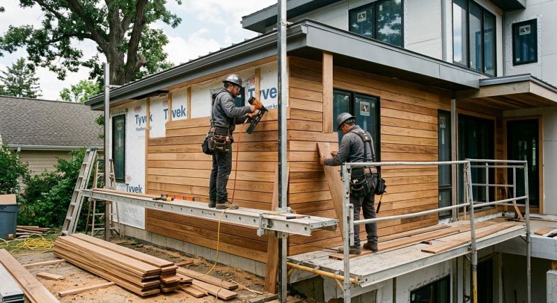 Hardwood Siding Installation in Saint Albans, VT