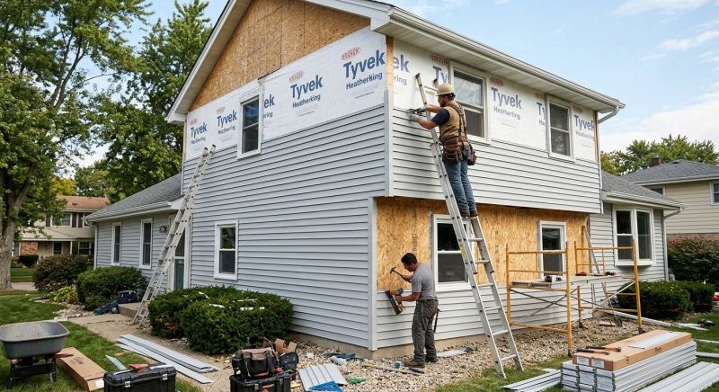 House Siding Installation in Williston, VT