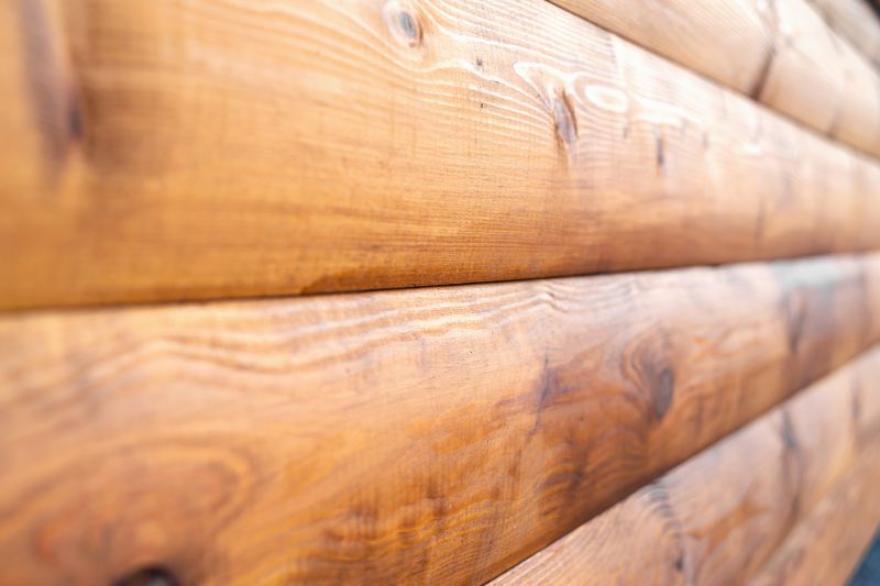 Log Siding Installation in Huntington, VT
