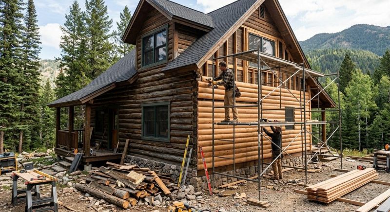 Log Siding Replacement in South Burlington, VT
