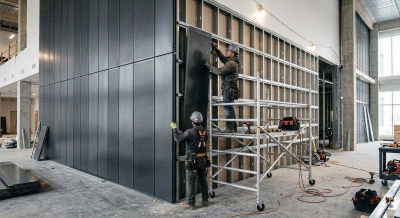 Metal Cladding Installation in South Burlington, VT