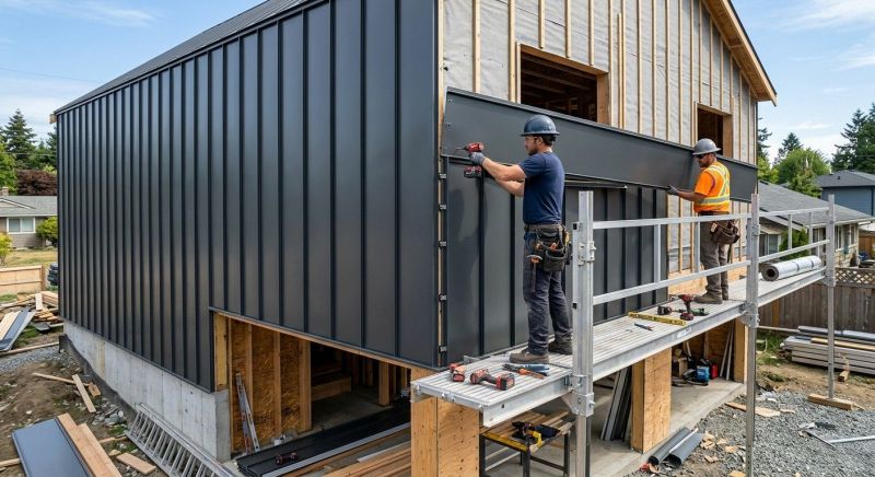 Metal Siding Installation in Burlington, VT