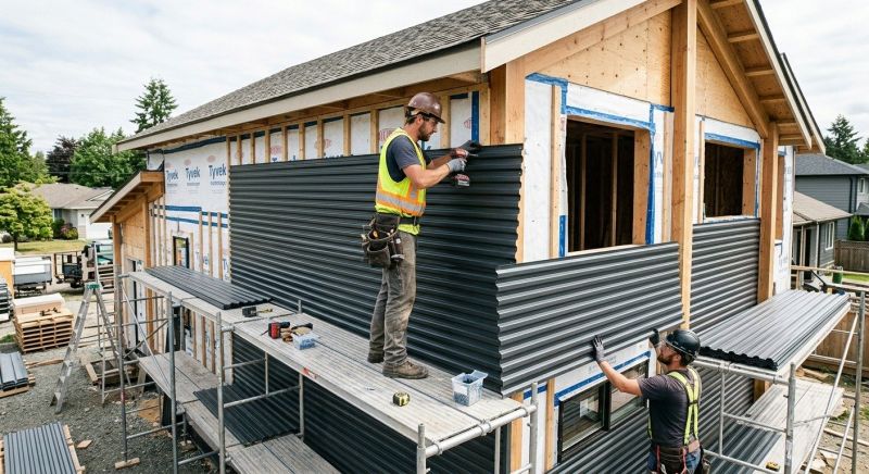 Metal Siding Installation in Cambridge, VT