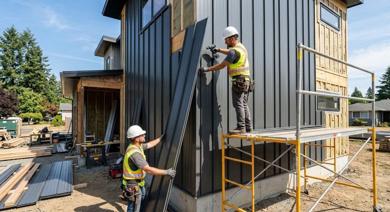 Metal Siding Installation in Plattsburgh, NY
