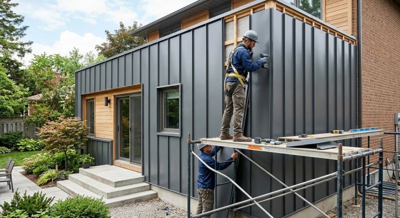 Metal Siding Replacement in South Burlington, VT