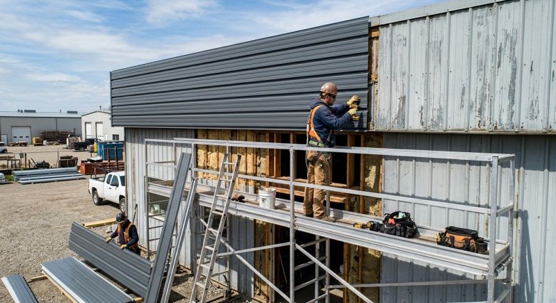 Metal Siding Replacement in Vergennes, VT