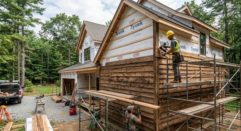 Rustic Siding Installation in South Burlington, VT