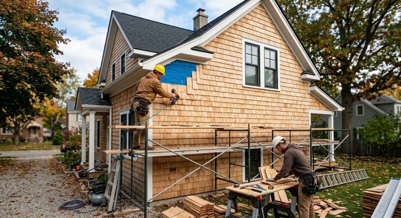 Shake Siding Installation in Essex Junction, VT