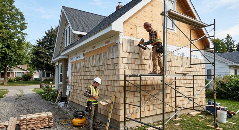 Shake Siding Installation in Jeffersonville, VT