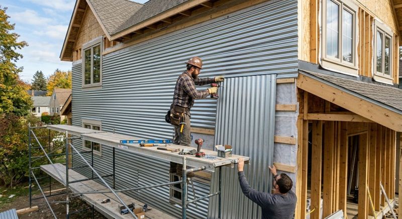 Sheet Metal Siding Replacement in South Burlington, VT