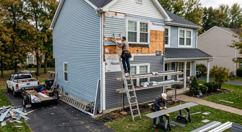 Siding Replacement in Franklin County, VT