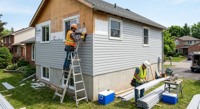 Siding Replacement in Jeffersonville, VT