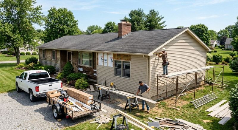Vinyl Cladding Installation in South Burlington, VT
