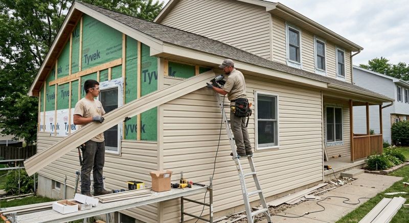 Vinyl Siding Installation in Milton, VT