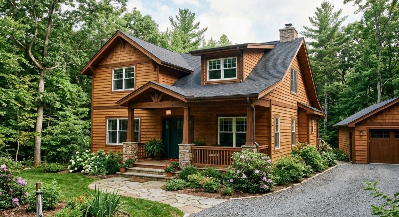 Wood Plank Siding Installation in South Burlington, VT