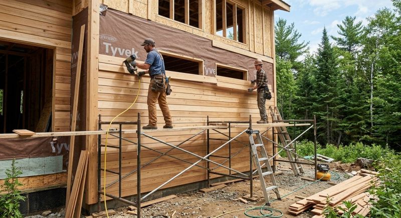 Wood Siding Installation in Burlington, VT