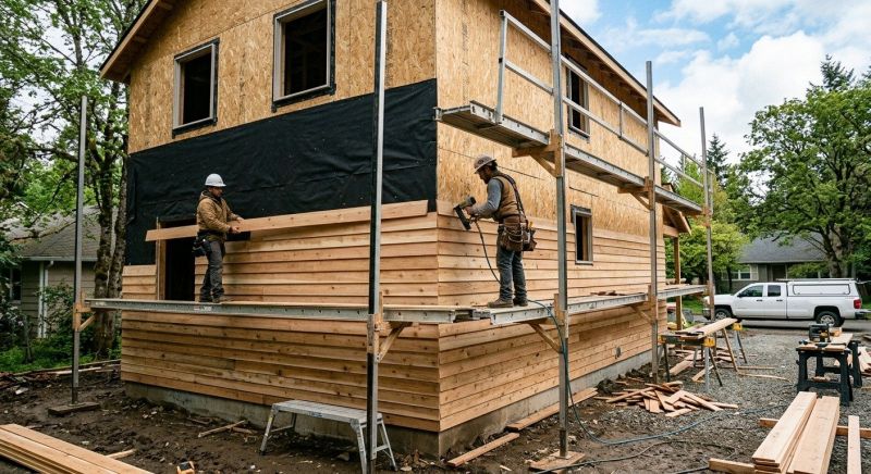 Wood Siding Installation in Jeffersonville, VT