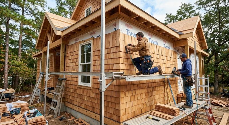 Wood Siding Installation in Milton, VT