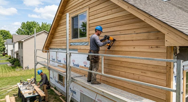 Wood Siding Replacement in Cambridge, VT