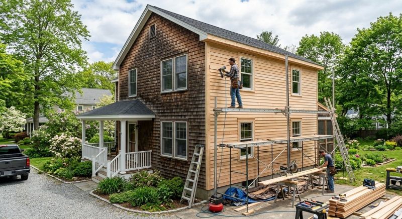 Wood Siding Replacement in Chittenden County, VT