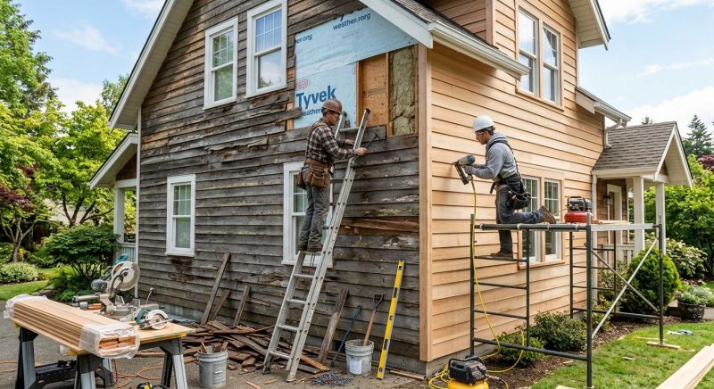 Wood Siding Replacement in Vergennes, VT
